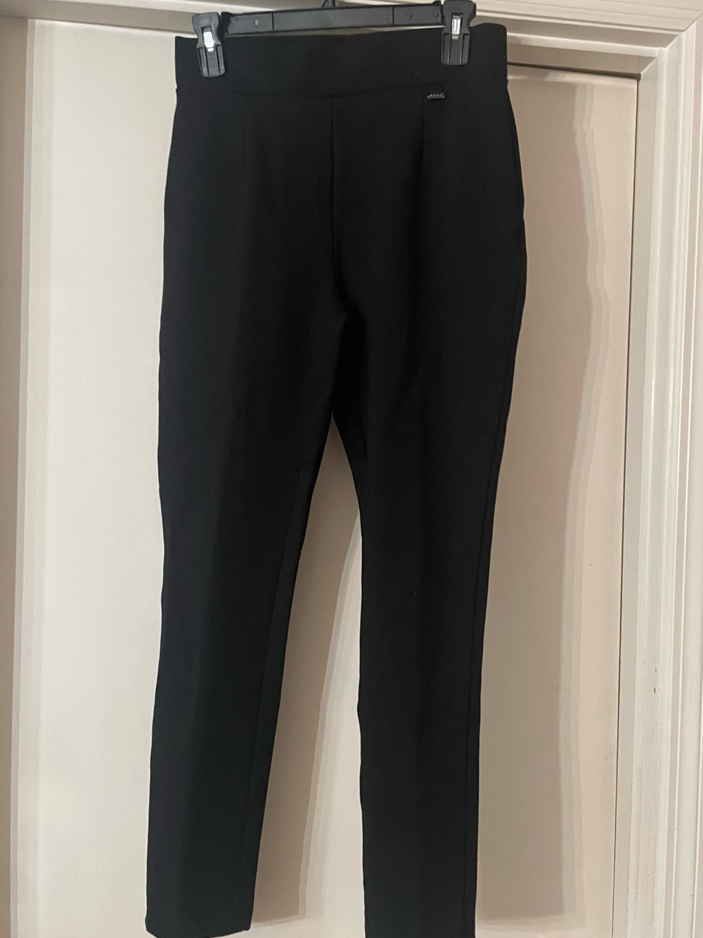 DKNY Black Skinny Ponte Pants